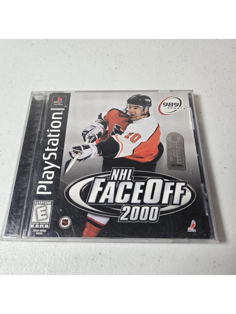 NHL FaceOff 2000 PlayStation 1 PS1 CIB COMPLETE